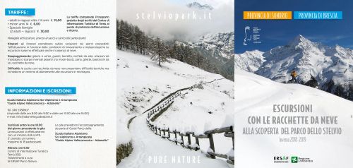 Immagine per il contenuto "Escursioni invernali nel Parco dello Stelvio"