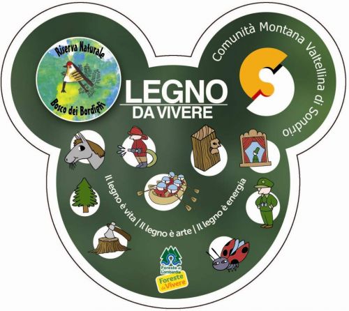 Immagine per il contenuto "LEGNO DA VIVERE 2017 - Riserva Naturale Bosco dei Bordighi (SO)"