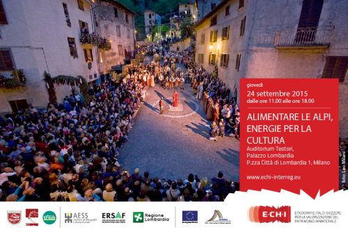 Immagine per il contenuto "Alimentare le alpi, energie per la cultura"