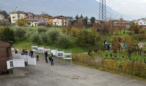 Immagine per il contenuto "Studenti dell'Istituto Professionale ENAIP in visita alla sede ERSAF di Morbegno (SO)"