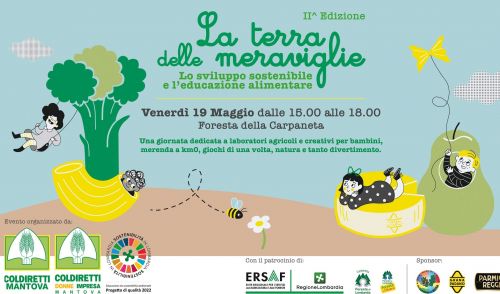 Immagine per il contenuto "Domenica 19 maggio "La Terra delle Meraviglie" arriva nella Foresta Carpaneta"