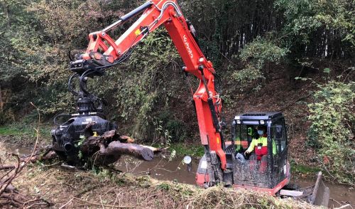 Immagine per il contenuto "Intervento di manutenzione straordinaria del torrente Lura"