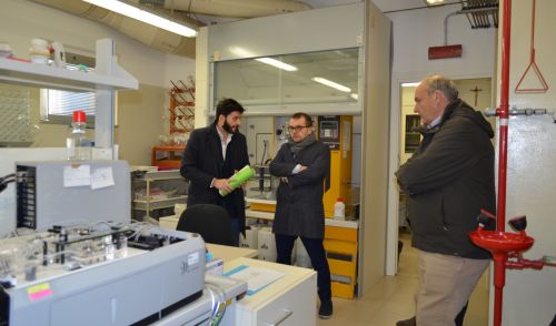 Immagine per il contenuto "L'assessore all'agricoltura Rolfi in visita all'azienda agroecologica di Carpaneta"