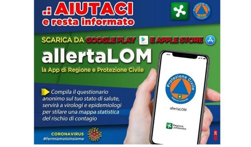 Immagine per il contenuto "allertaLOM: un' app per aiutare ed essere informati"