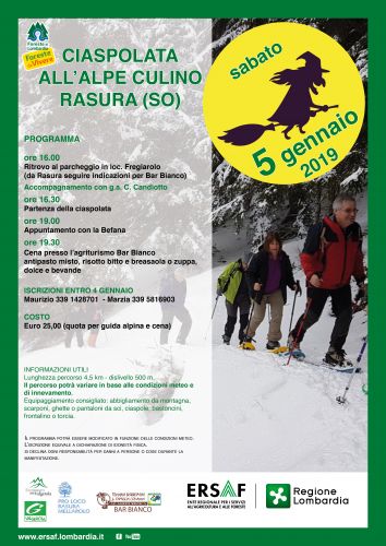 Immagine per il contenuto "Ciaspolata all'Alpe Culino"