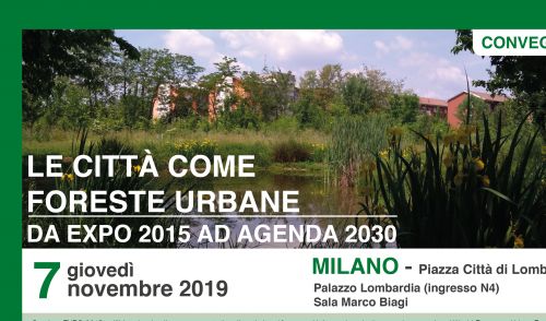 Immagine per il contenuto "On line gli atti del convegno “Le città come Foreste Urbane: da Expo 2015 a Agenda 2030”"