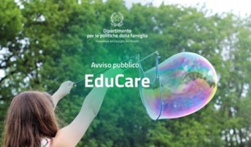 Immagine per il contenuto "EduCare: avviso pubblico per il finanziamento di progetti di educazione"