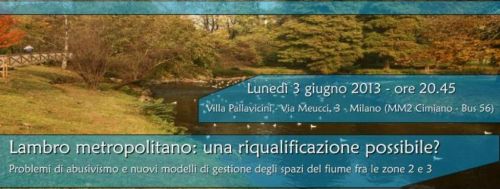 Immagine per il contenuto "Lambro metropolitano: riqualificazione possibile?"